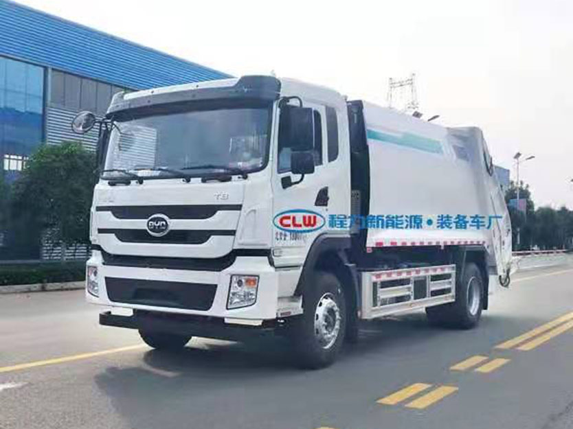 比亞迪純電動壓縮式垃圾車
