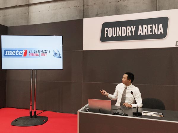 創(chuàng)想儀器國產(chǎn)直讀光譜儀走進意大利！